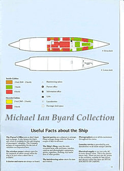 Deck Plan Erica and Lower Deck
